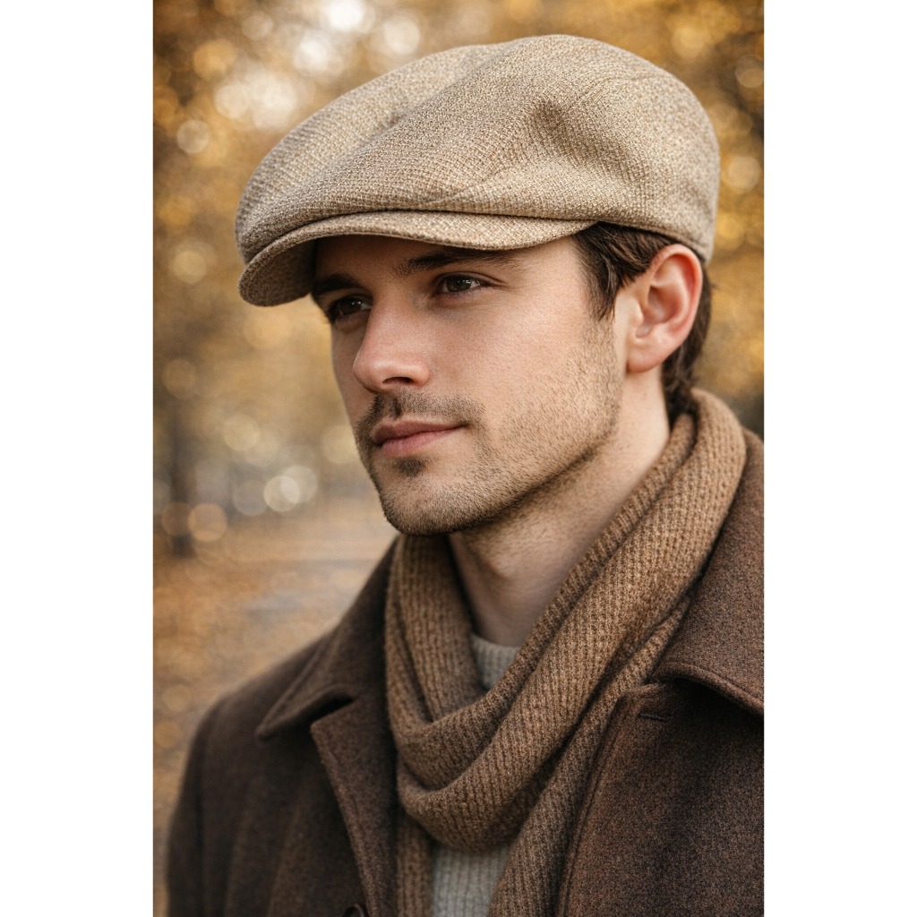Boina Inglesa Peaky Blinders Unissex Vintage Retrô Masculina Feminina Ajustável Estilo Europeu