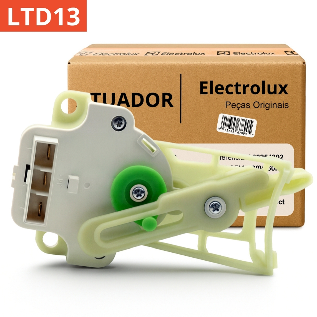 Acionador Atuador Giratório 127/220v Original Electrolux Lavadora Ltd13 13kg - A23674501 A23674502