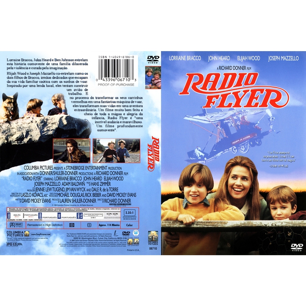 Radio Flyer ED Col Tom Hanks Elijah Wood Dublado E Legendado autorado fã made Um pai (Tom Hanks) decide contar a seus fi
