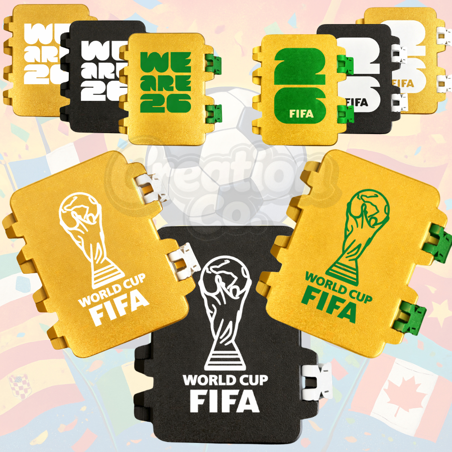 Organizador Estojo Porta Figurinhas Copa do Mundo 2026 Case Box figuras album Seleções