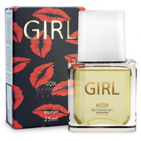 Perfume Buckingham Girl 25ml Feminino Doce e Sofisticado Com Tuberosa e Jasmim Árabe Fixação Intensa
