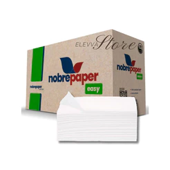 Kit Papel Toalha Interfolha Branco 20x21cm 2 Dobras Alta Absorção Uso Profissional Banheiro Cozinha Econômico Nobre Luxo