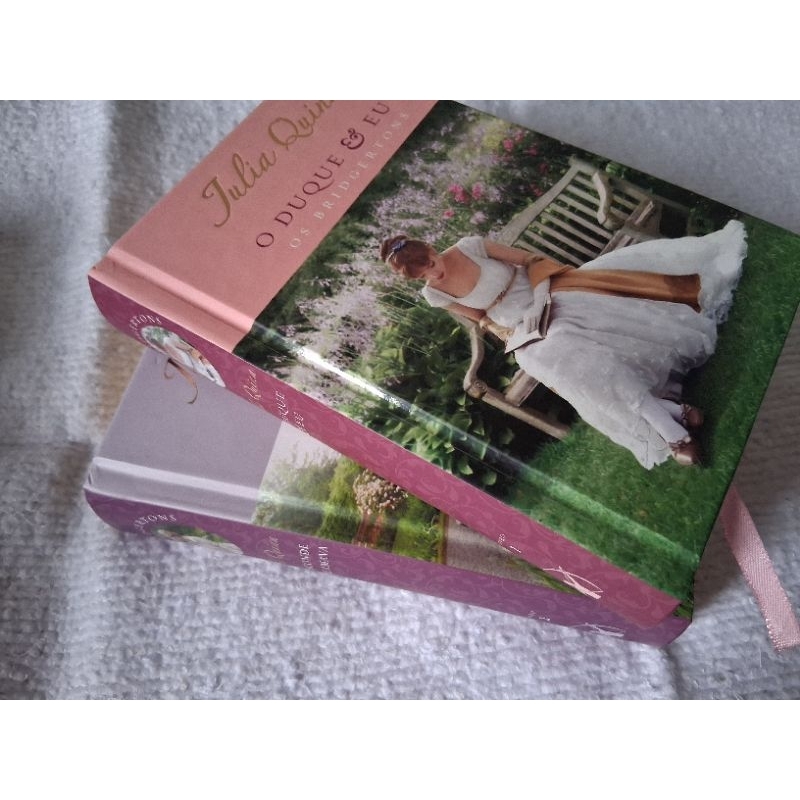 2 Livros de Bolso de Luxo Bridgerton: 1. "O Duque e Eu" e 2. "O visconde que me amava"