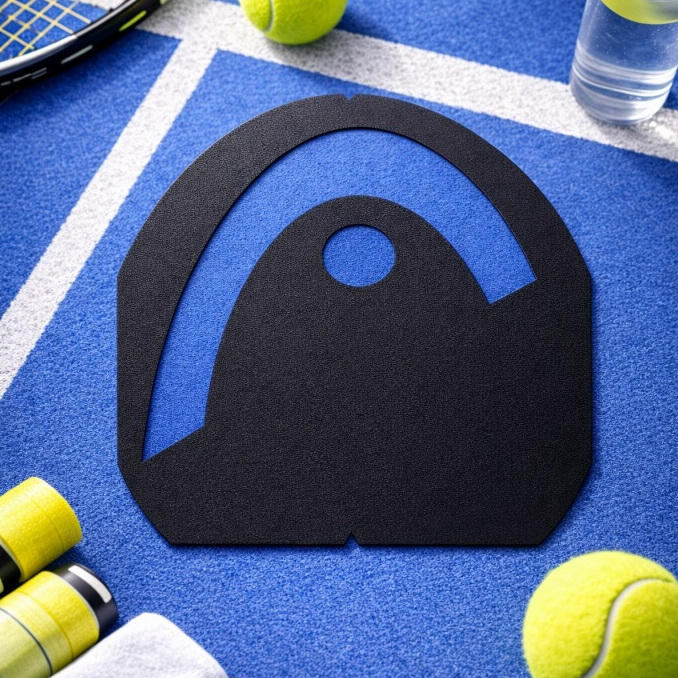 Stencil HEAD para Raquete de Tênis | Estêncil para Pintura de Cordas