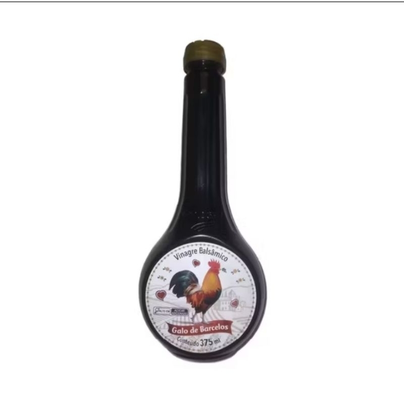 Vinagre Balsâmico Galo De Barcelos 375ml Orgânico Original Lacrado Detox Dieta