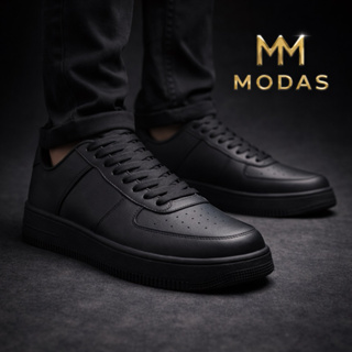 Tênis Casual Preto Unissex com 2 cadarços  Leve Macio Uso Diário em Oferta na Shopee