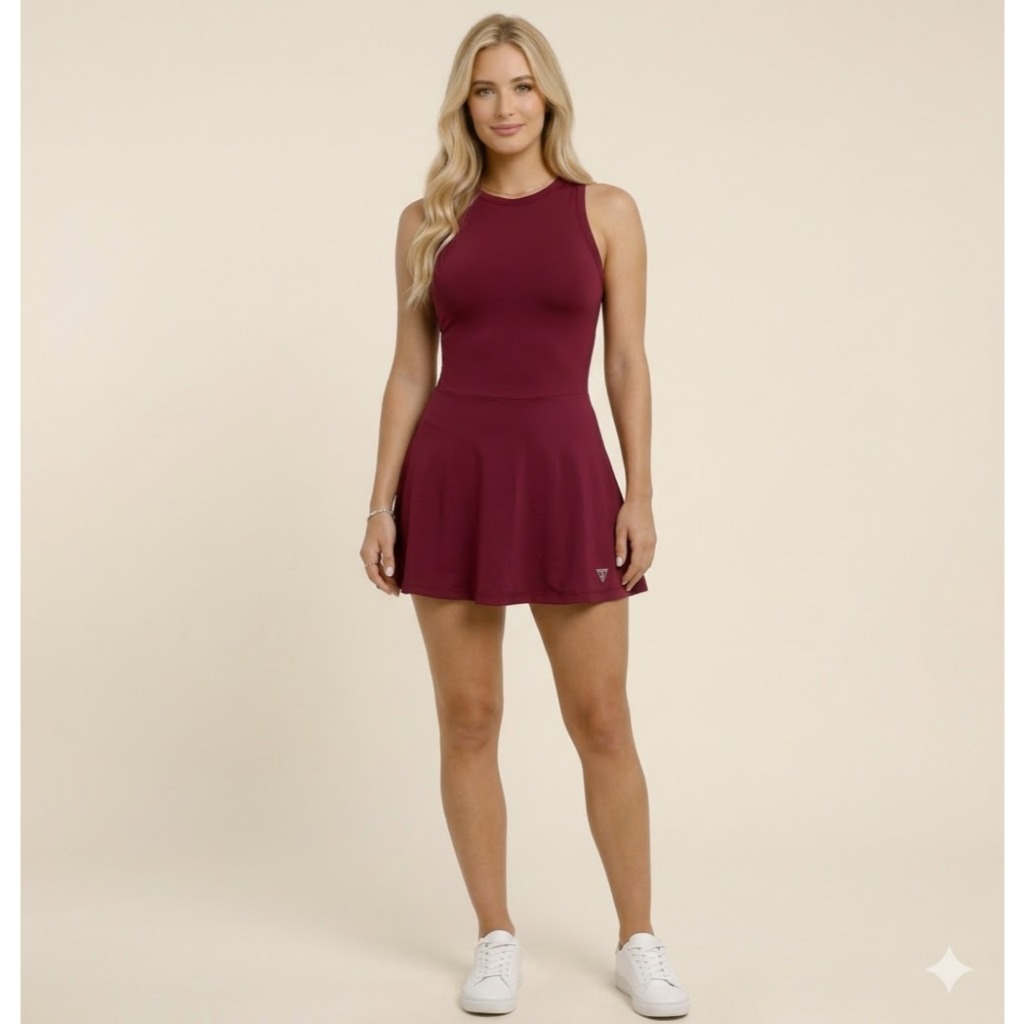 Conjunto- Vestido Padel,Tennis e Beach tennis com Short