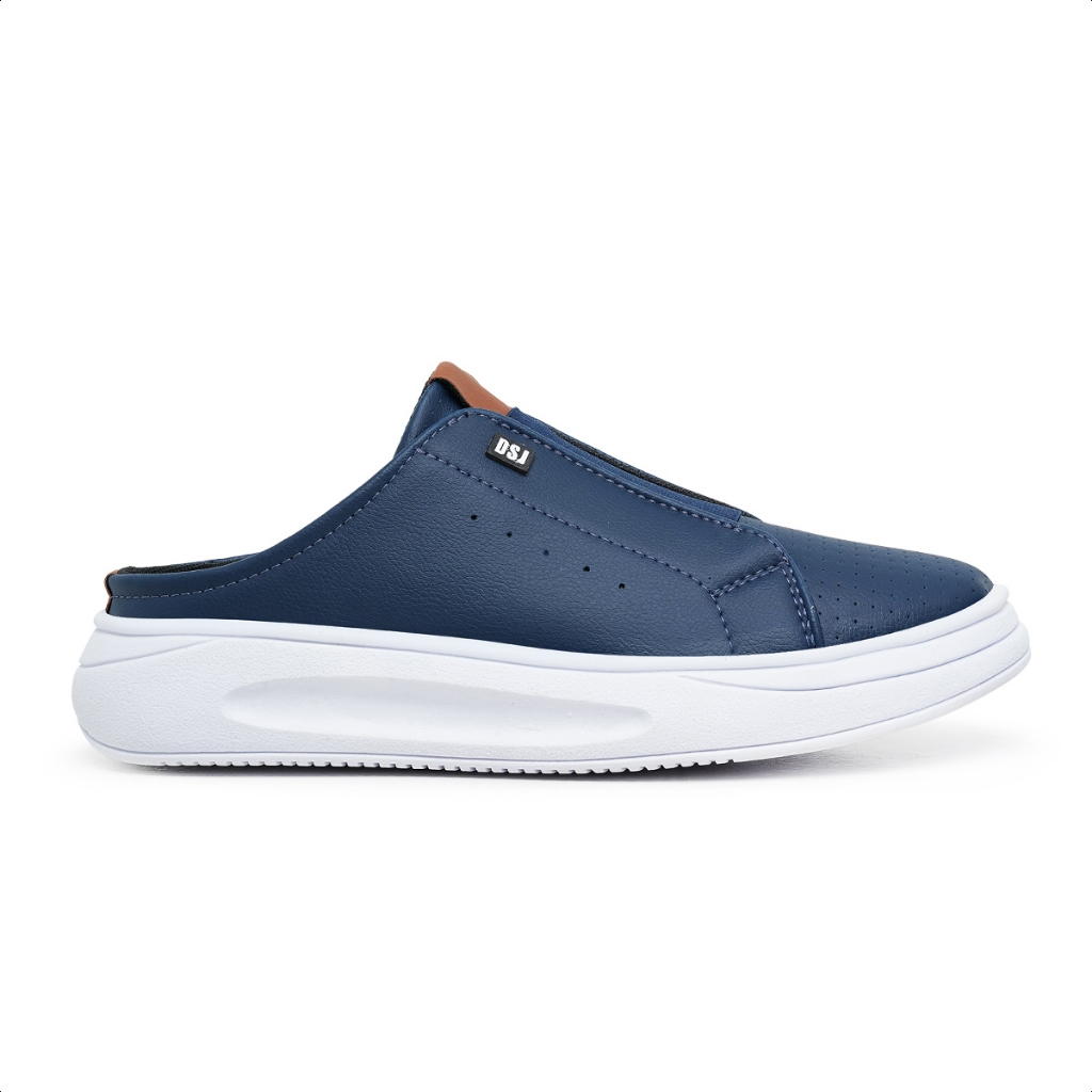 Mule Slip On Masculino Sneaker Sapato Casual com Elastico