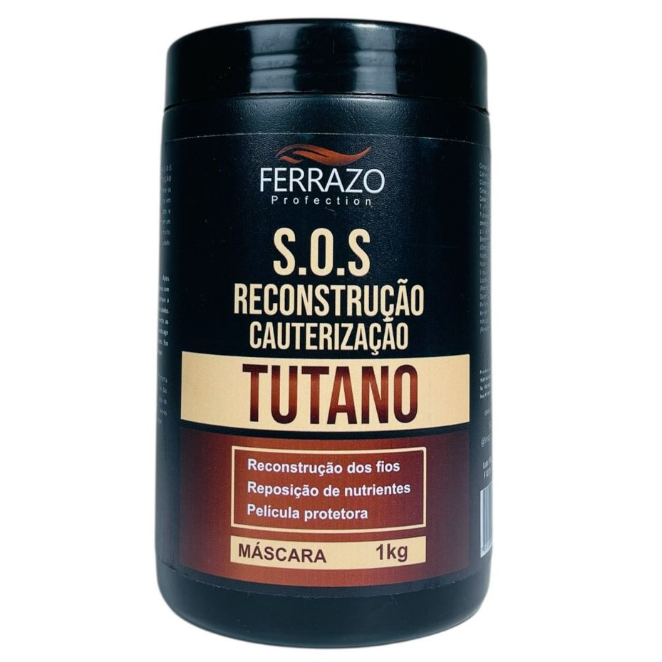 Máscara S.O.S Reconstrução Cauterização Tutano Reposição de Nutrientes 1kg Ferrazo Profection