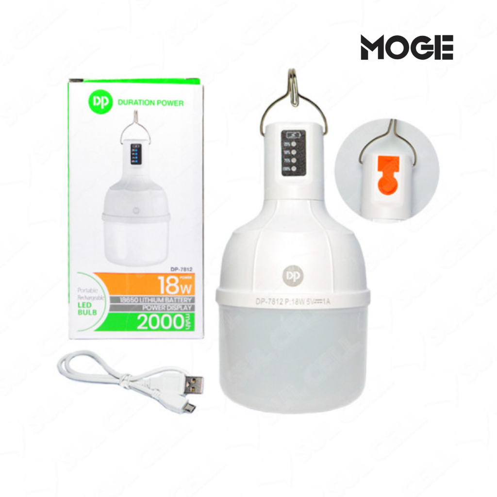 Lâmpada LED Emergência Recarregável | 18W 48W | Camping Portátil | DP Led Light