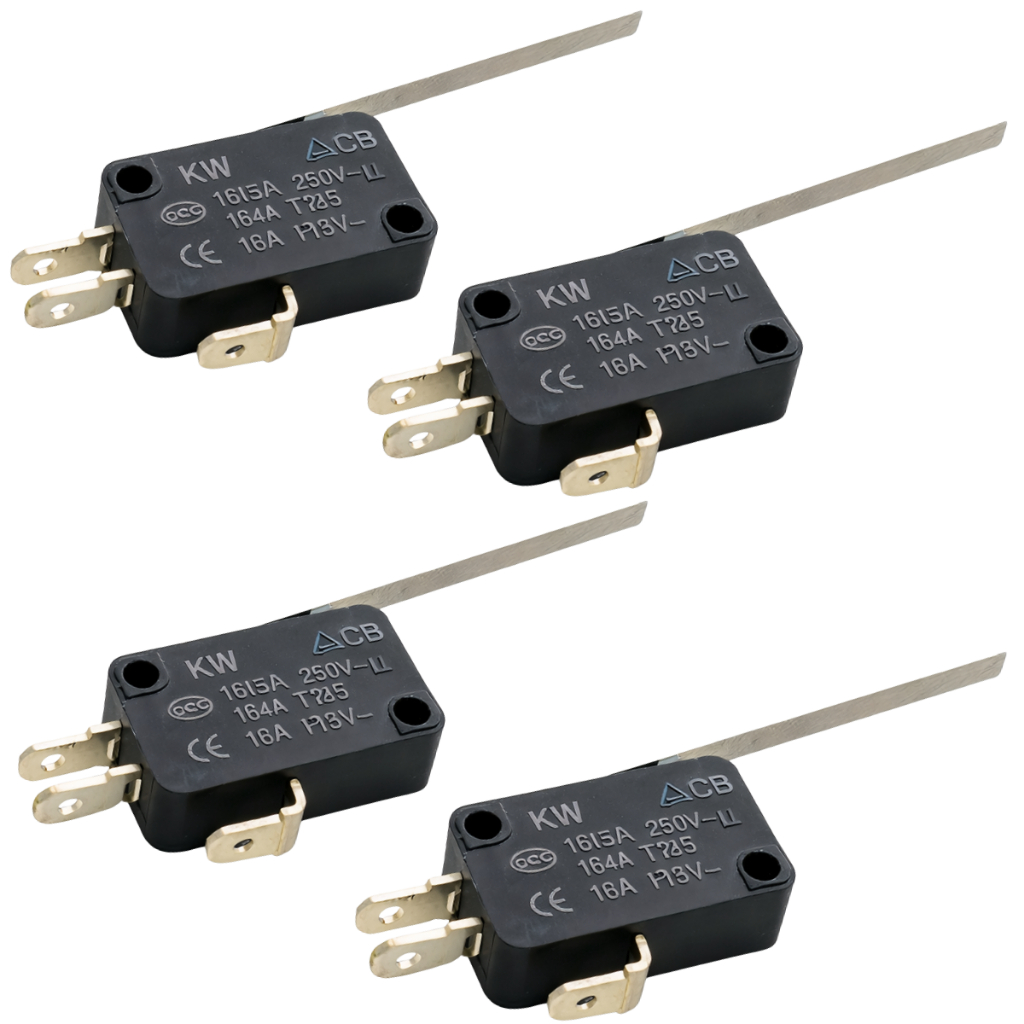 Quatro Chave Fim De Curso Microswitch Para Porta de Forno