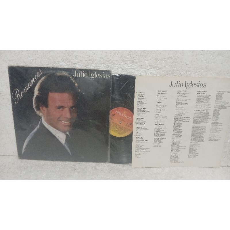 lp Julio Iglesias  - aquarela do Brasil