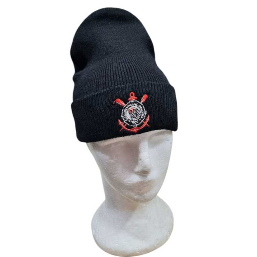 Touca de Time Corinthians de Lã Bordado Cores Variados Gorro em Oferta na Shopee
