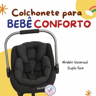 Colchonete Bebê Conforto Almofada Dupla Face 100% Algodão Estampados em Oferta na Shopee