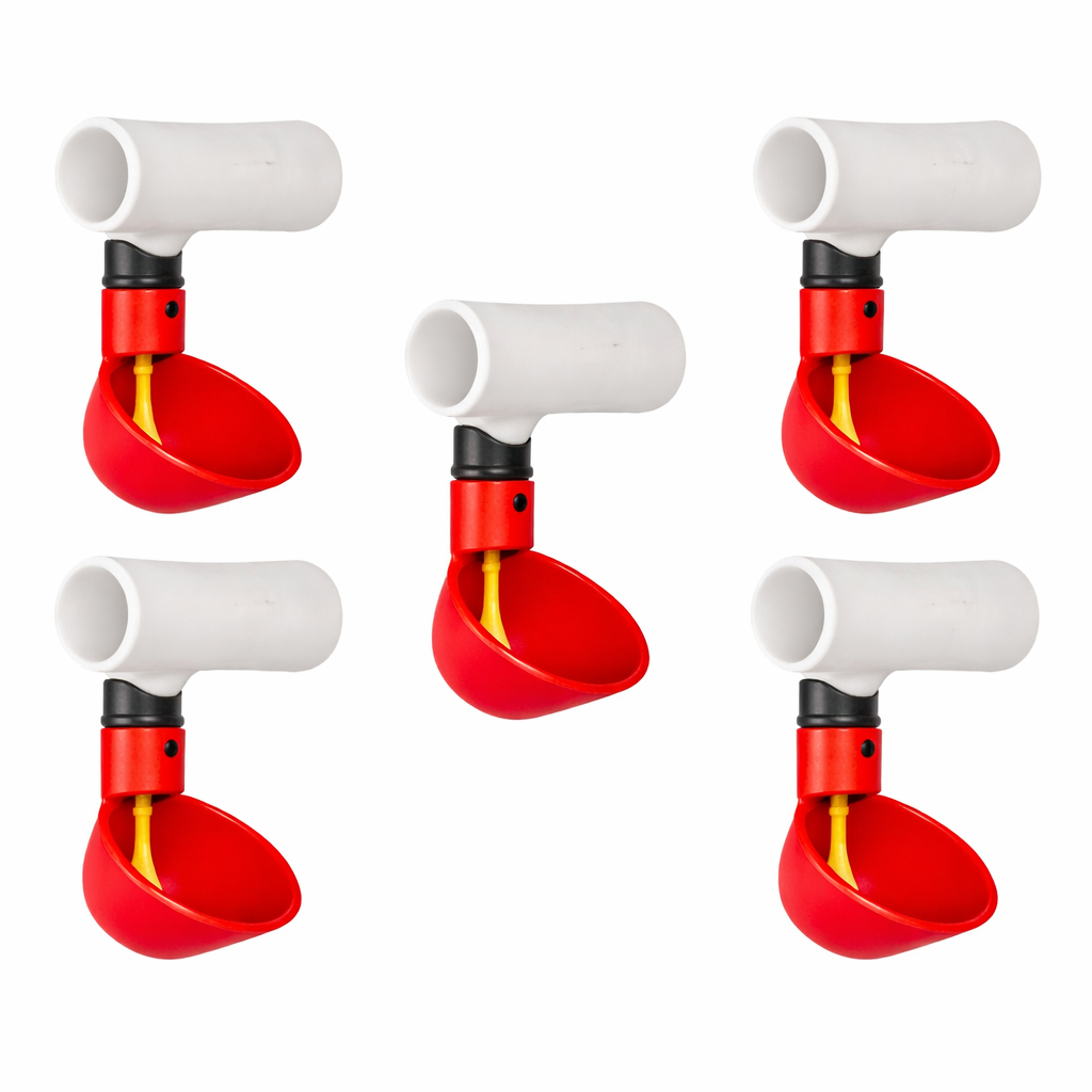 Kit 10 Bebedouros Automáticos Aves Galinha Codorna Conexão T em Oferta na Shopee