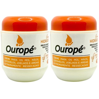 Kit 2 Creme Hidratante para fissuras e rachaduras dos pés Ouropé 240g em Oferta na Shopee
