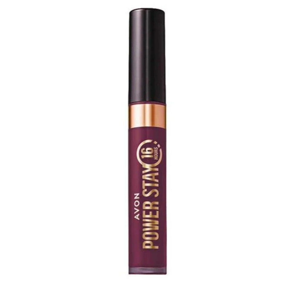 Batom Liquido Matte Longa Duração Power Stay Avon - 16 horas fixação original na caixa
