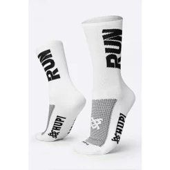 Meia HUPI Run Branco/Preto
