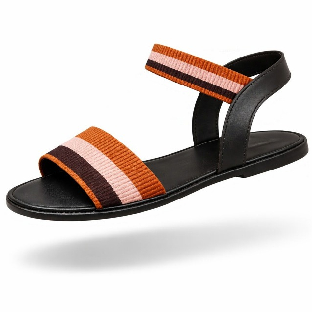 Sandalia Chinelo Feminino Super Confort Elástico Anatômica