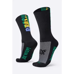 Meia HUPI Brasil 5.0 Preto
