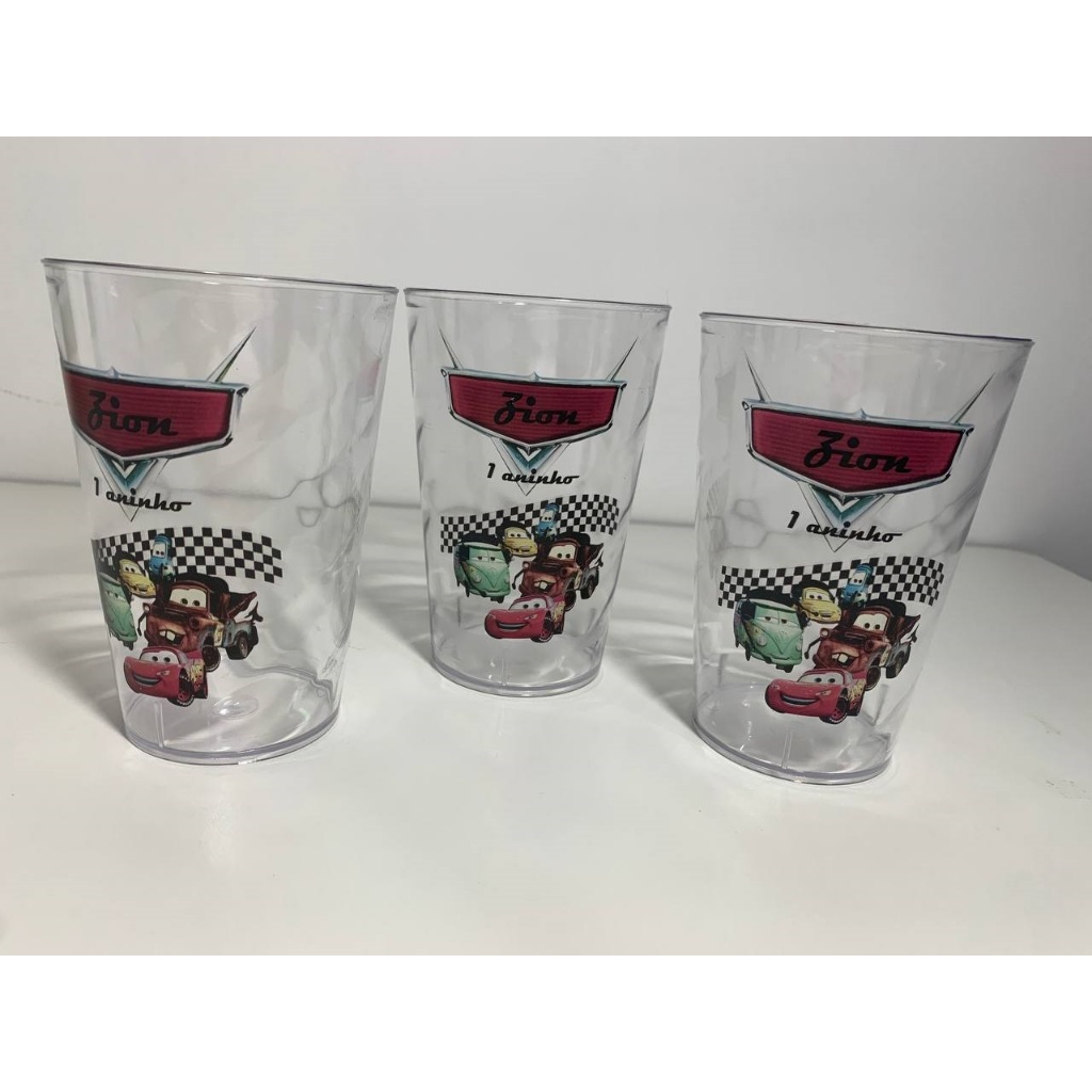 Copos Caldereta Personalizados Artesanalmente p/ Lembrancinhas de Aniversário MC Queem 300ml