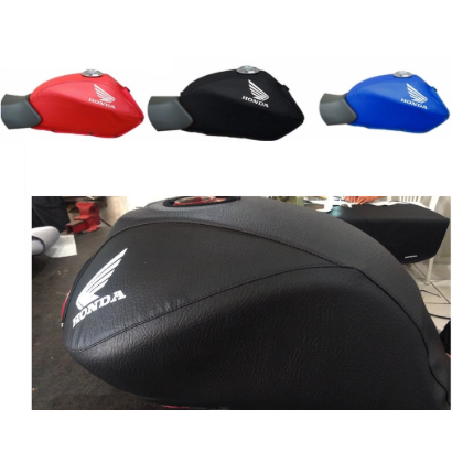 Capa Tanque Moto Titan/Fan/Titan Mix 125/150 Ks Es Esd Anos 2009/2010/2011/2012/2013 Preto/Preta