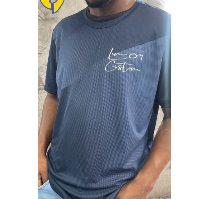 Camiseta Personalizada Masculina/Feminina Com Sua Arte Logo Empresa Festa Evento Poliester Power Film
