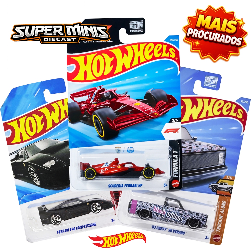 Carrinho Hot Wheels Original Mattel 1:64 À Escolha Novo Lacrado Colecionável