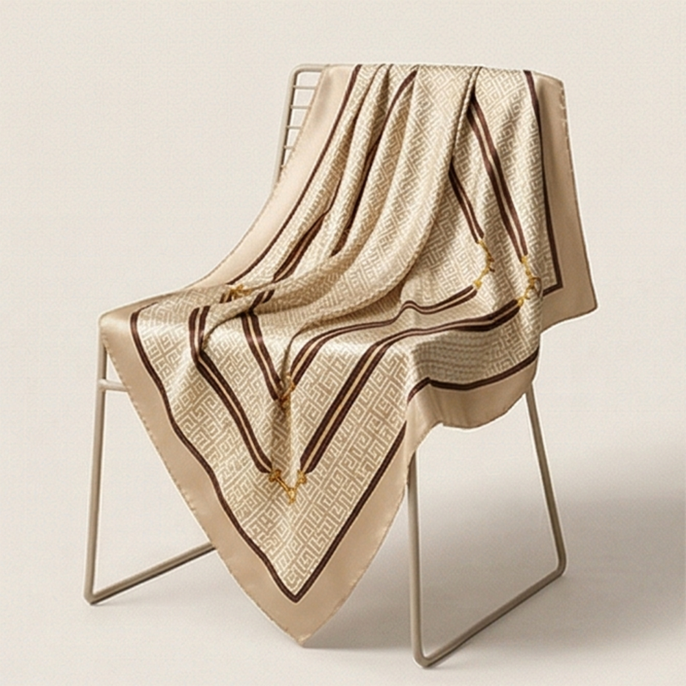 Lenços Femininos Elegantes Multifunção Estilo Chic Europeu Várias Opções Disponíveis