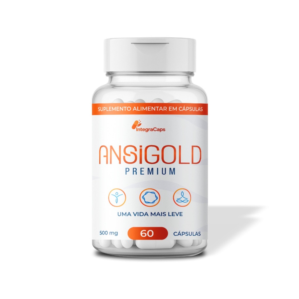 1x Ansigold 60 Capsulas Original - Único Vendedor Oficial - Envio Rapido