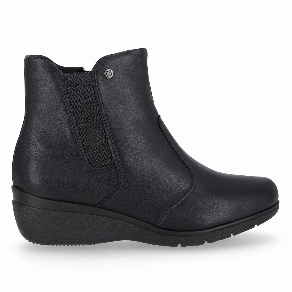 Bota Piccadilly 117133 Beth Cano Curto Salto Médio Anabela