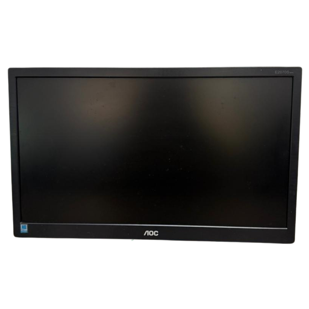 Monitor AOC LED Widescreen 19,5 Polegadas | E2070Sw S/ BASE