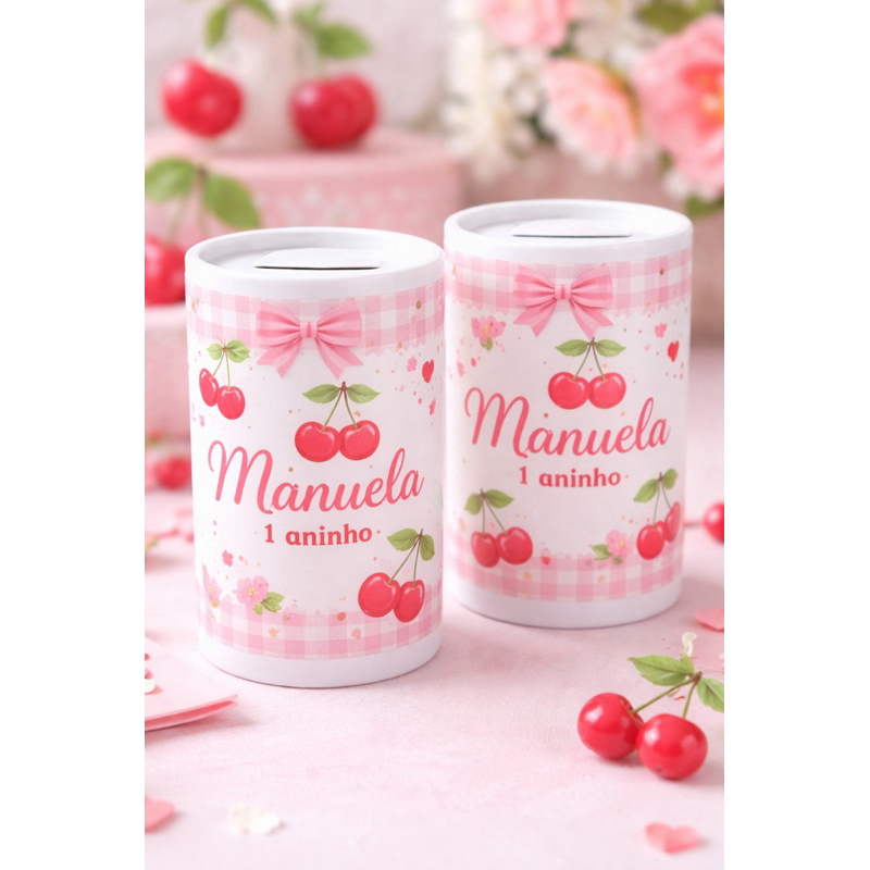 Cofrinho Personalizado Lembrancinha Aniversário Infantil Fazemos Todos os Temas