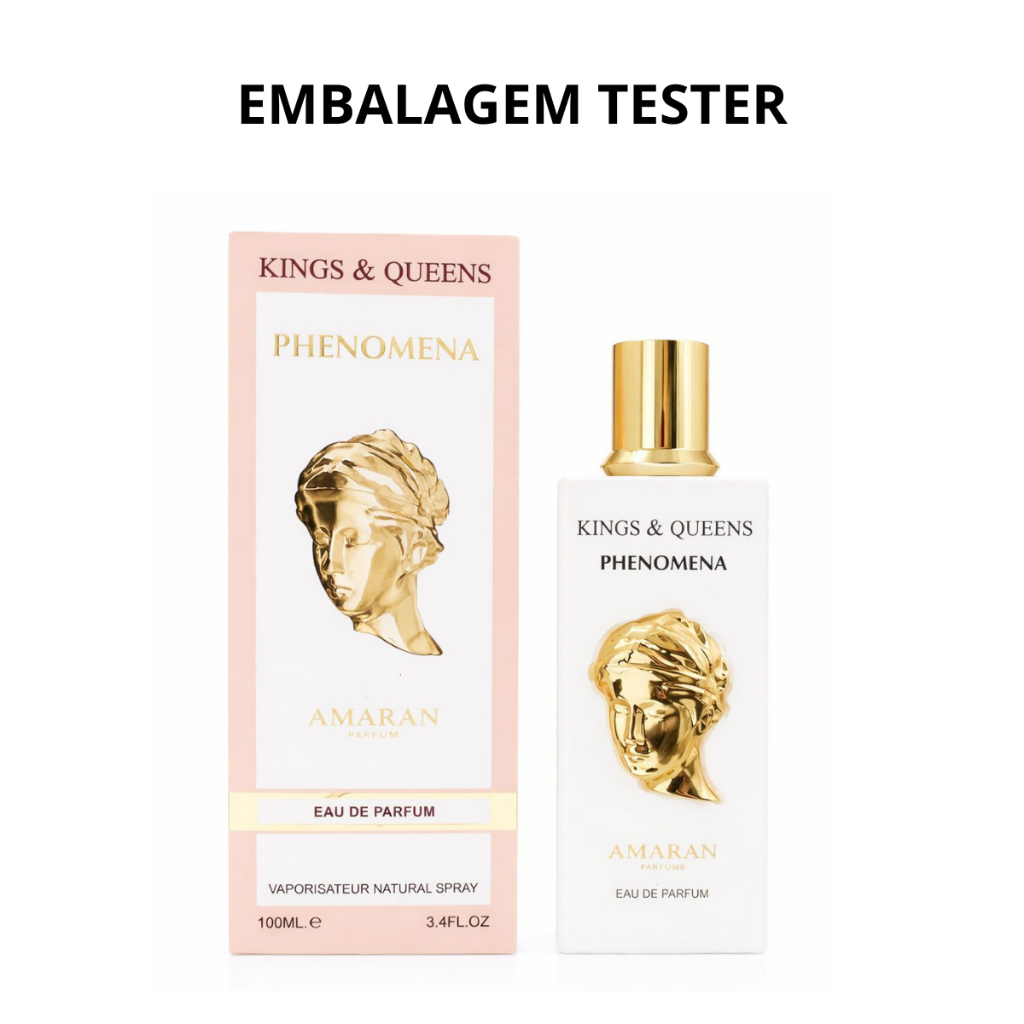 Perfume Amaran Kings & Queens Phenomena Eau De Parfum 100ml Embalagem Econômica