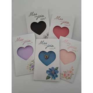 10 UNIDADES DE Envelope embalagem caixinha colar joia biju semijoia varios modelos DIA DAS MÃES em Oferta na Shopee