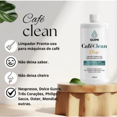OFERTA Limpador e Descalcificante Para Cafeteiras Dolce Gusto Nespresso Três Corações Seaco Mondial 250ml QUIMI