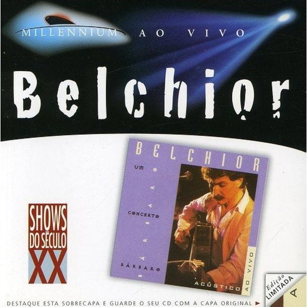 CD - Belchior ‎– Um Concerto Bárbaro - Acústico Ao Vivo (PRODUTO ORIGINAL)