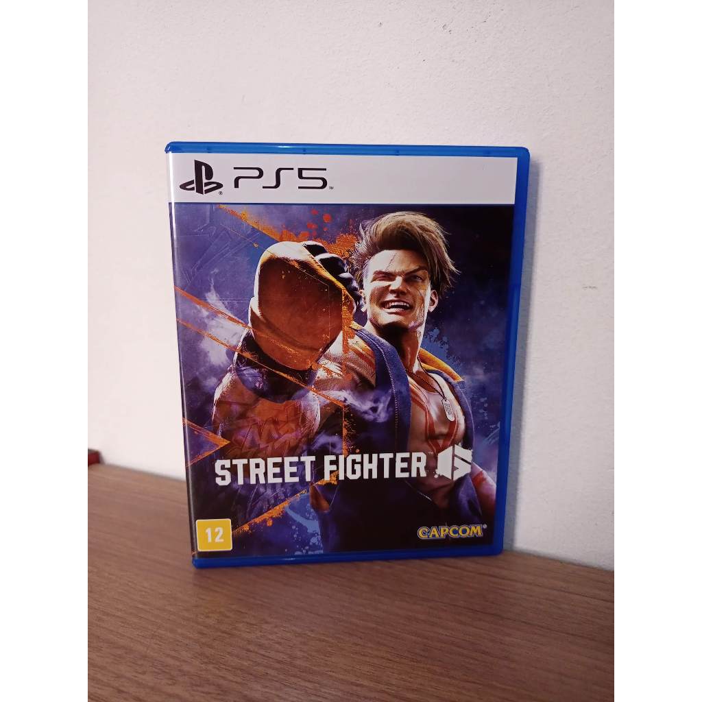Street Fighter 6 Ps5 Usado Mídia Física