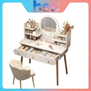 Penteadeira de quarto moderna e simples, penteadeira de canto pequena em estilo japonês nova penteadeira de luxo leve