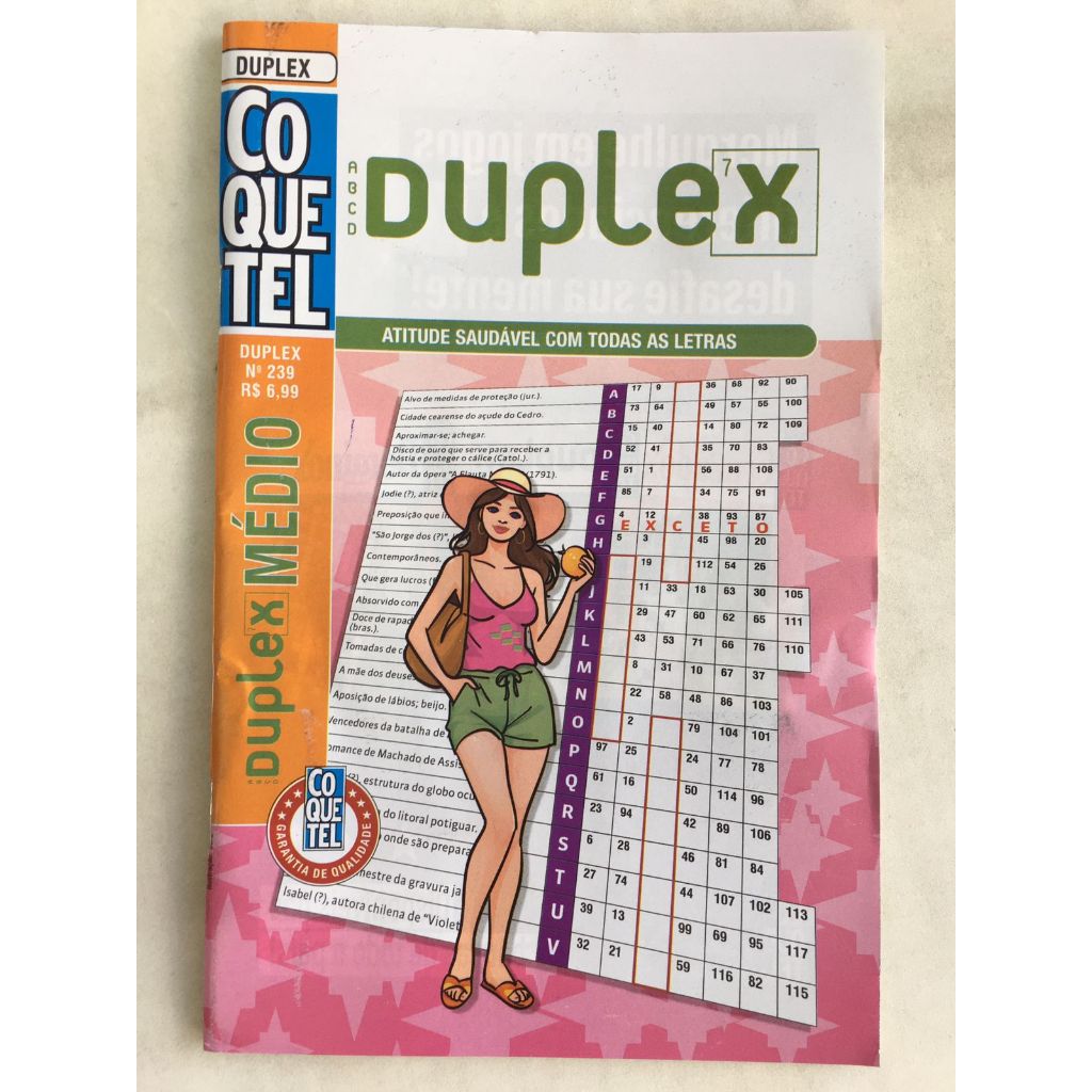 Passatempo Coquetel Duplex Nível Médio