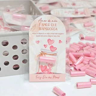 Cartão Cápsula Pílula Motivacional Mimo Dia das Mães Brinde em Oferta na Shopee