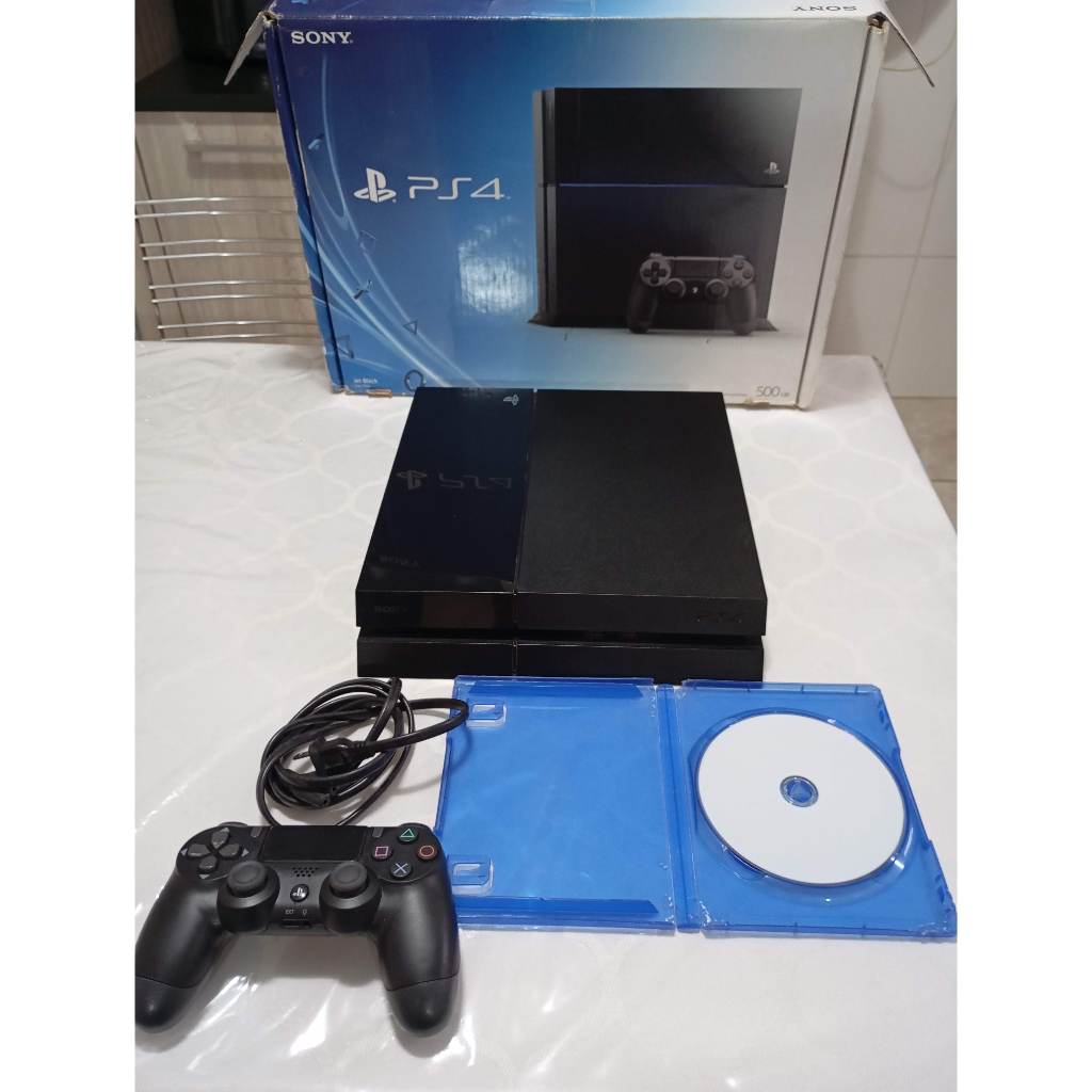 Playstation 4 fat na caixa desbloqueado