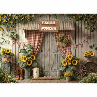 Fundo Fotográfico Festa Junina/Páscoa/Natal 2,20x1,58 Painel Junino Tecido Sublimado Várias Estampas em Oferta na Shopee