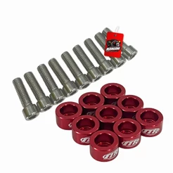 Arruela Fender Com Parafuso M8 Acabamento Anodizado - Mr Performance