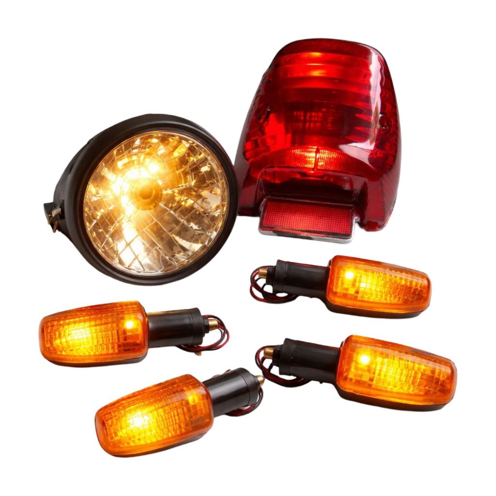 Kit Luz Farol Lanterna Pisca Cg 125/150 Titan Fan 2000