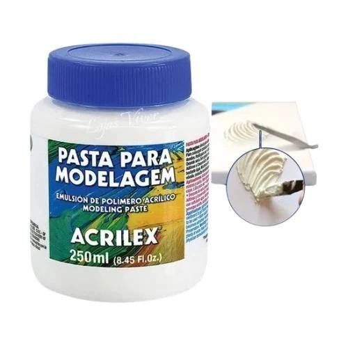 Pasta para Modelagem Acrilex para Artesanato, Tela, MDF e Decoração