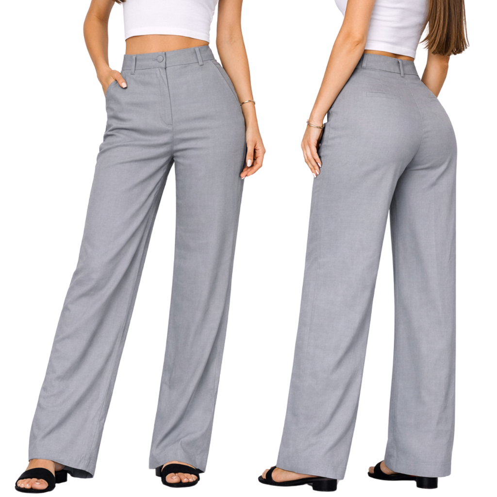 Calça Feminina Social Premium Alfaiataria Conforto Total 38 ao 48 Calça Pantalona Feminina Elegante Moda Social