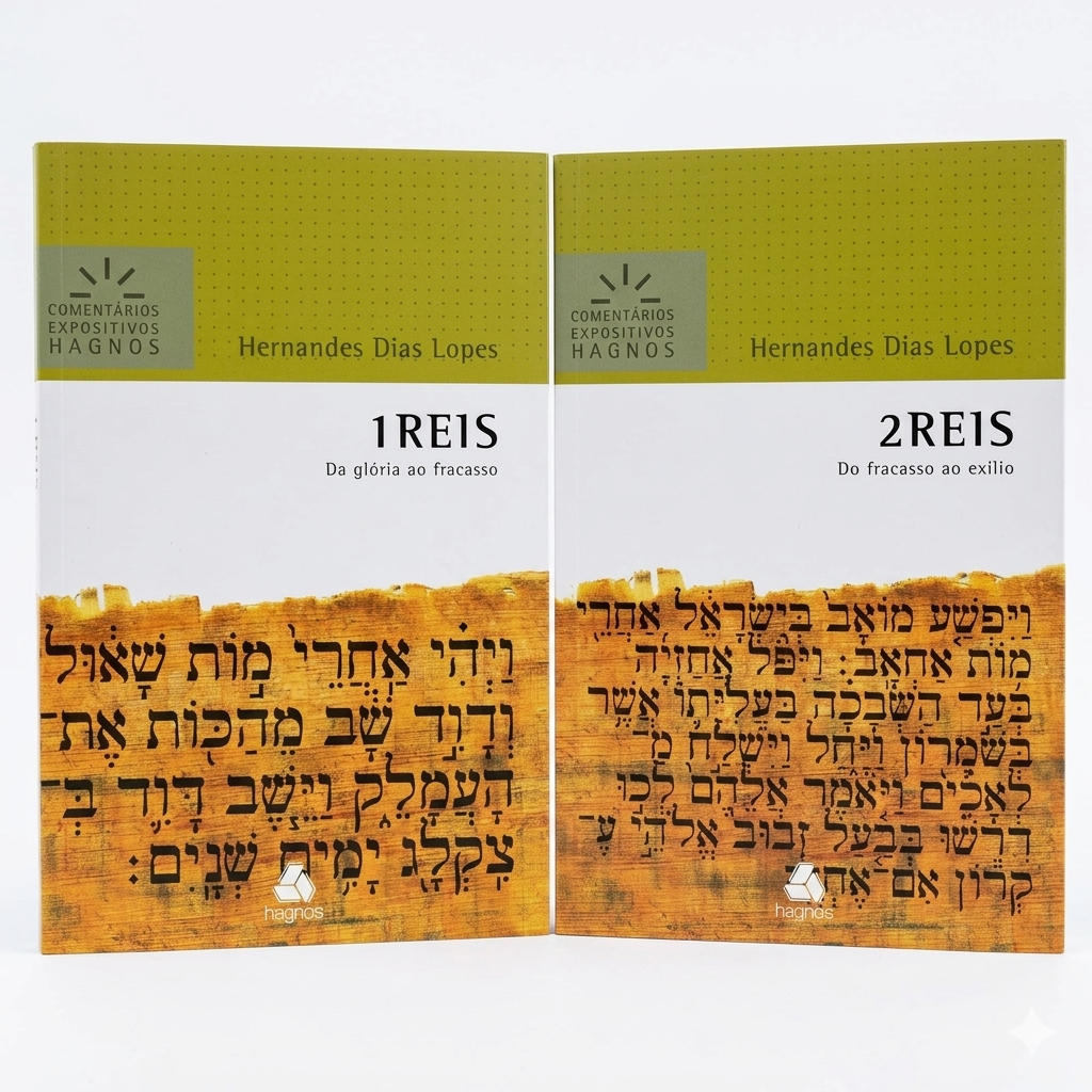 Kit 1 Reis + 2 Reis | Comentários Expositivos | Hernandes Dias Lopes em Oferta na Shopee