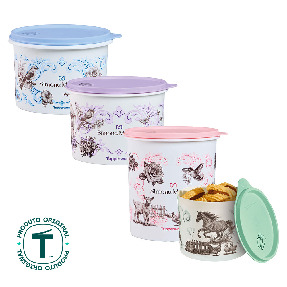 Kit Tupperware Simone Mendes Retorno às Origens 4 Peças