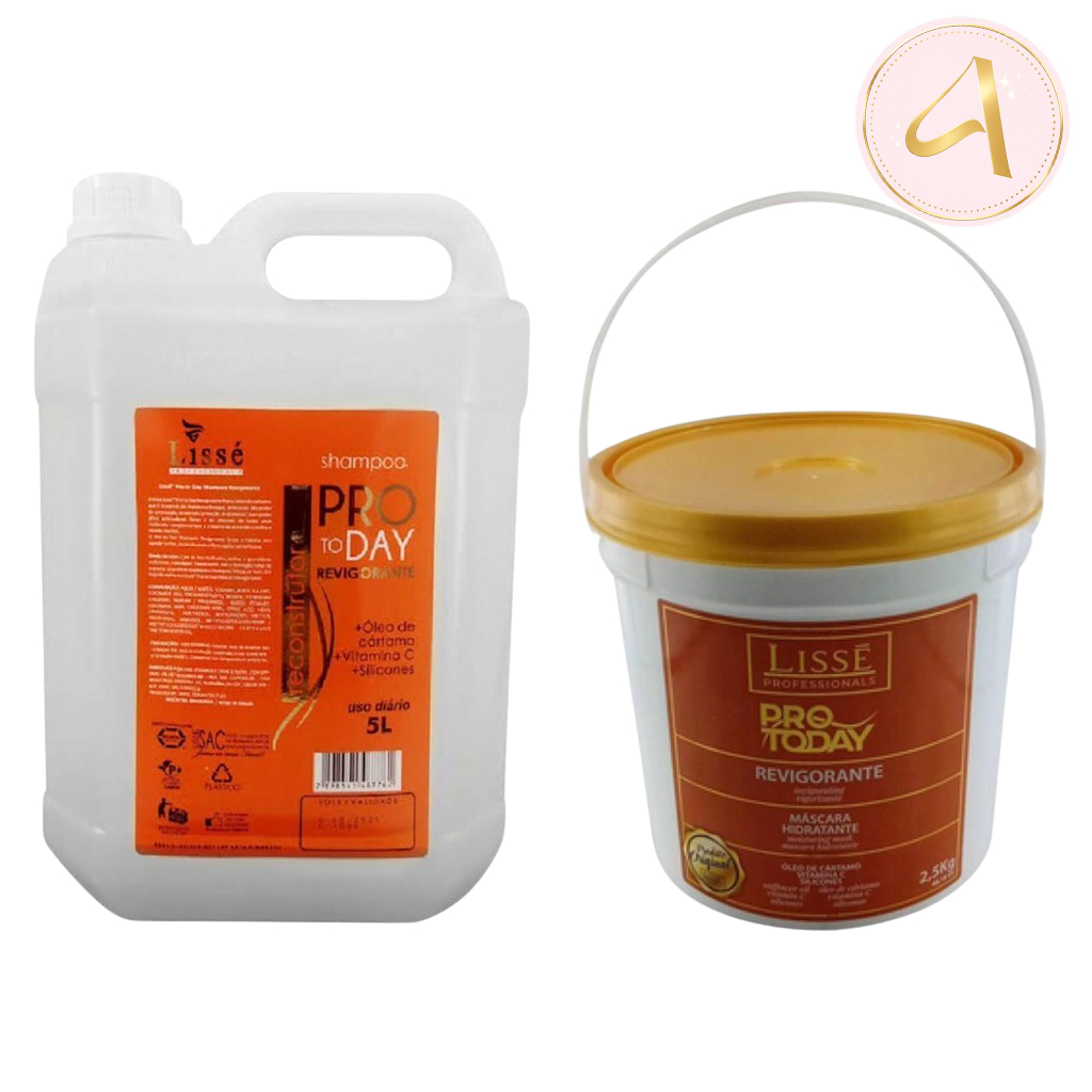 Lissé Kit Lavatório Pro Today Revigorante Reconstrução e Brilho Profissional (2 Passos)